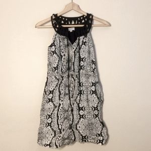 0P Loft Print Dress w/ POCKETS!